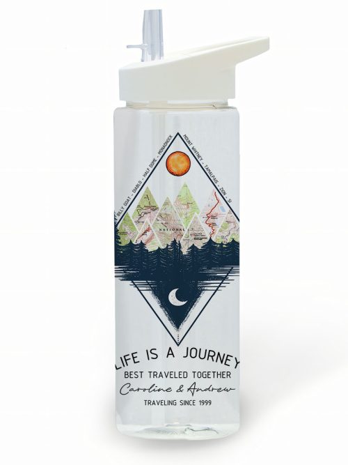 Personalized 25oz Acrylic Water Bottle Same Design as Your Wall Art 6