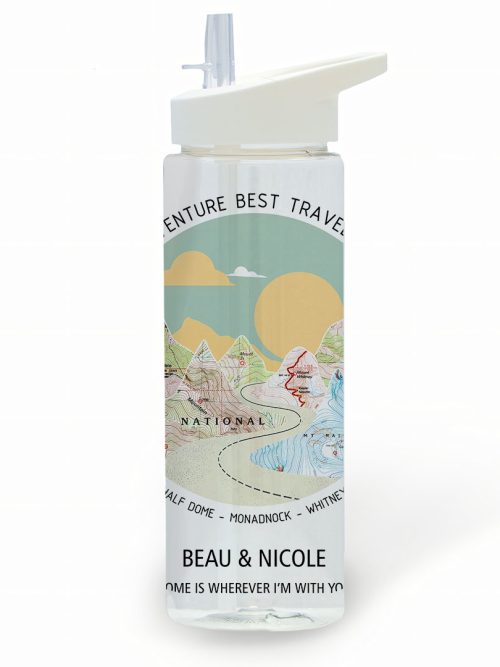 Personalized 25oz Acrylic Water Bottle Same Design as Your Wall Art 3