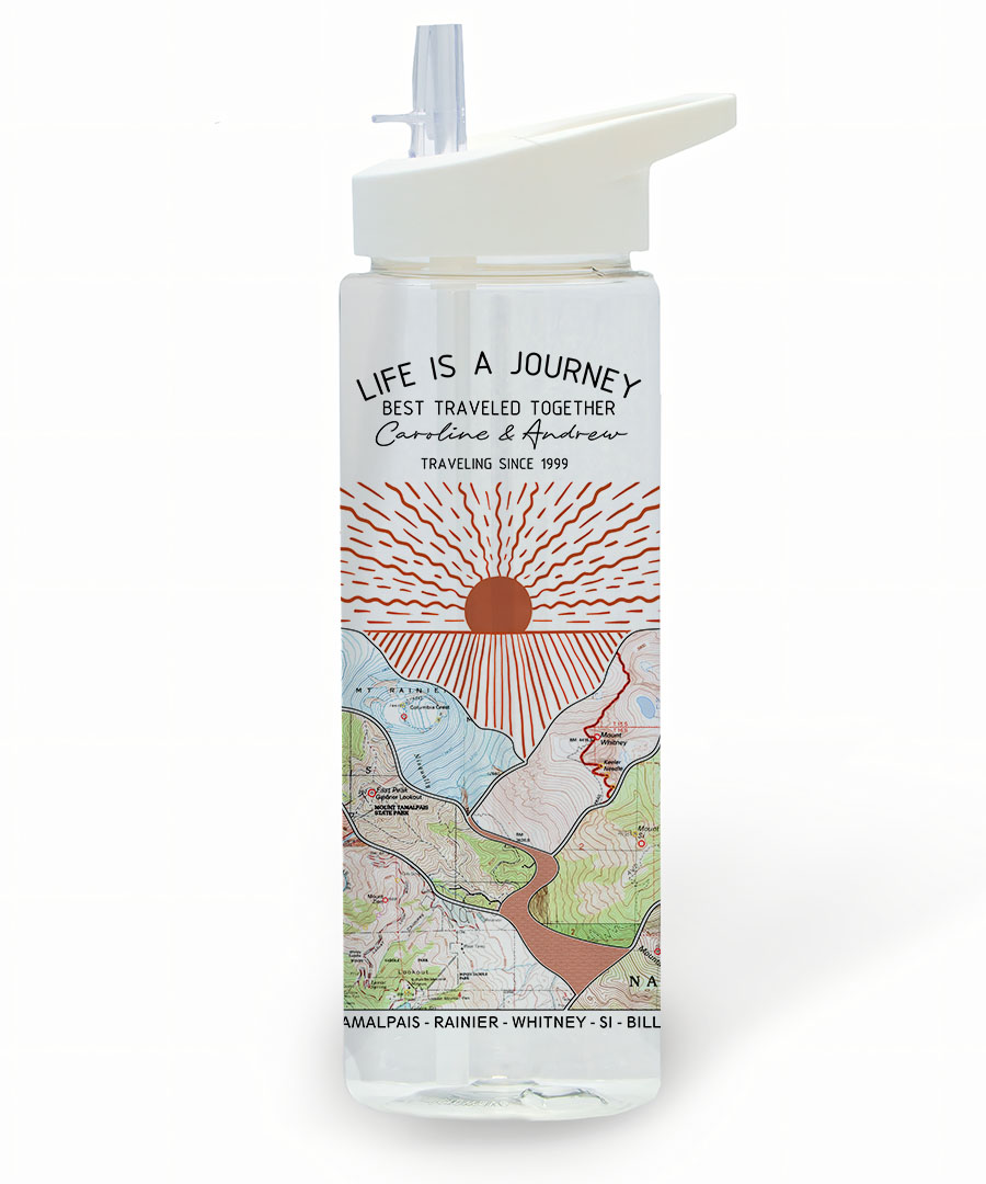 Personalized 25oz Acrylic Water Bottle Same Design as Your Wall Art 18