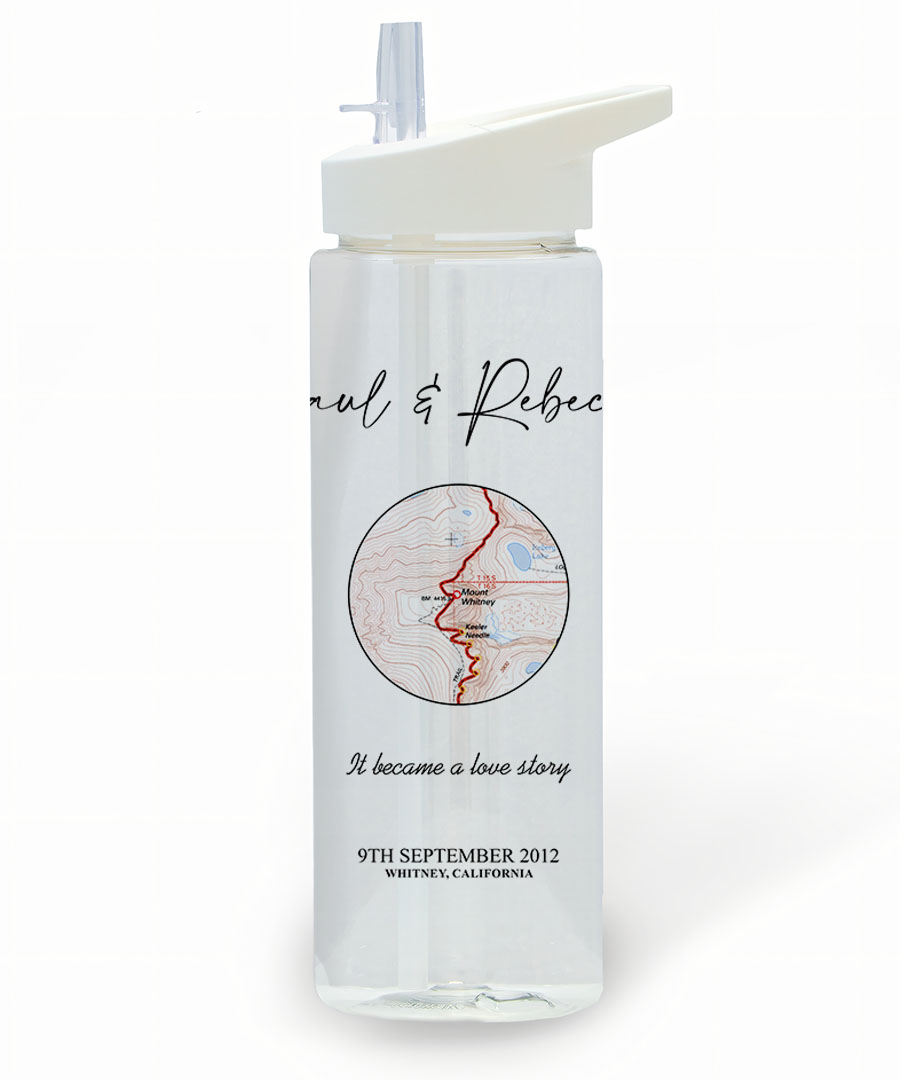 Personalized 25oz Acrylic Water Bottle Same Design as Your Wall Art 16