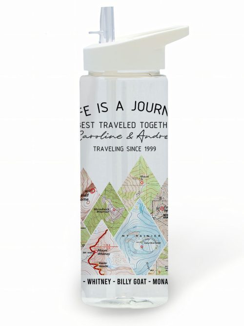 Personalized 25oz Acrylic Water Bottle Same Design as Your Wall Art 14