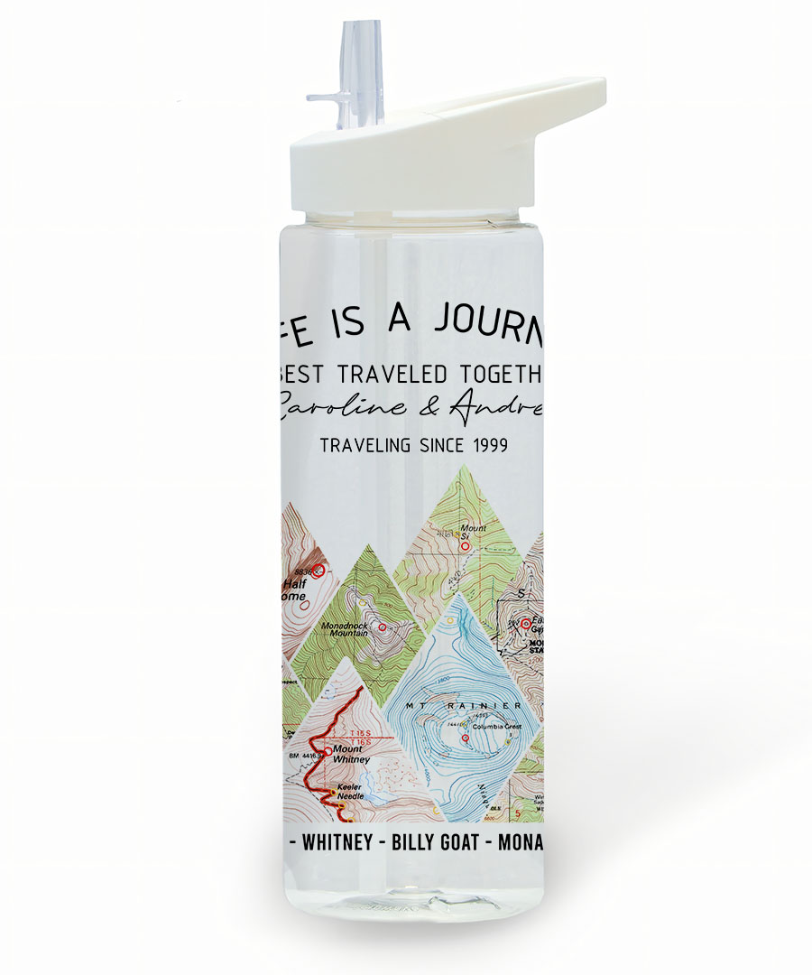 Personalized 25oz Acrylic Water Bottle Same Design as Your Wall Art 14