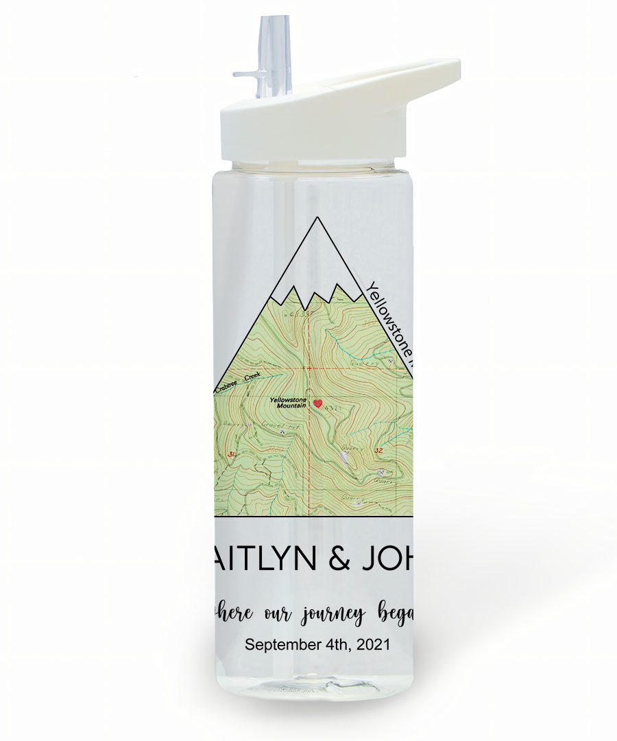 Personalized 25oz Acrylic Water Bottle Same Design as Your Wall Art 13