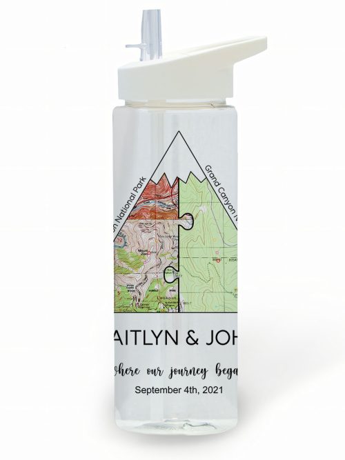 Personalized 25oz Acrylic Water Bottle Same Design as Your Wall Art 12