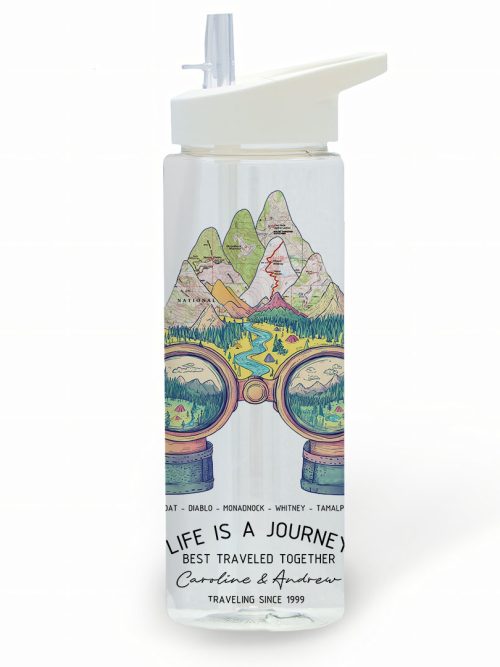 Personalized 25oz Acrylic Water Bottle Same Design as Your Wall Art 10