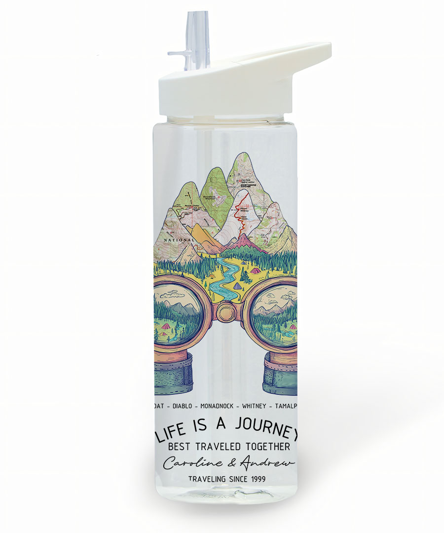 Personalized 25oz Acrylic Water Bottle Same Design as Your Wall Art 10