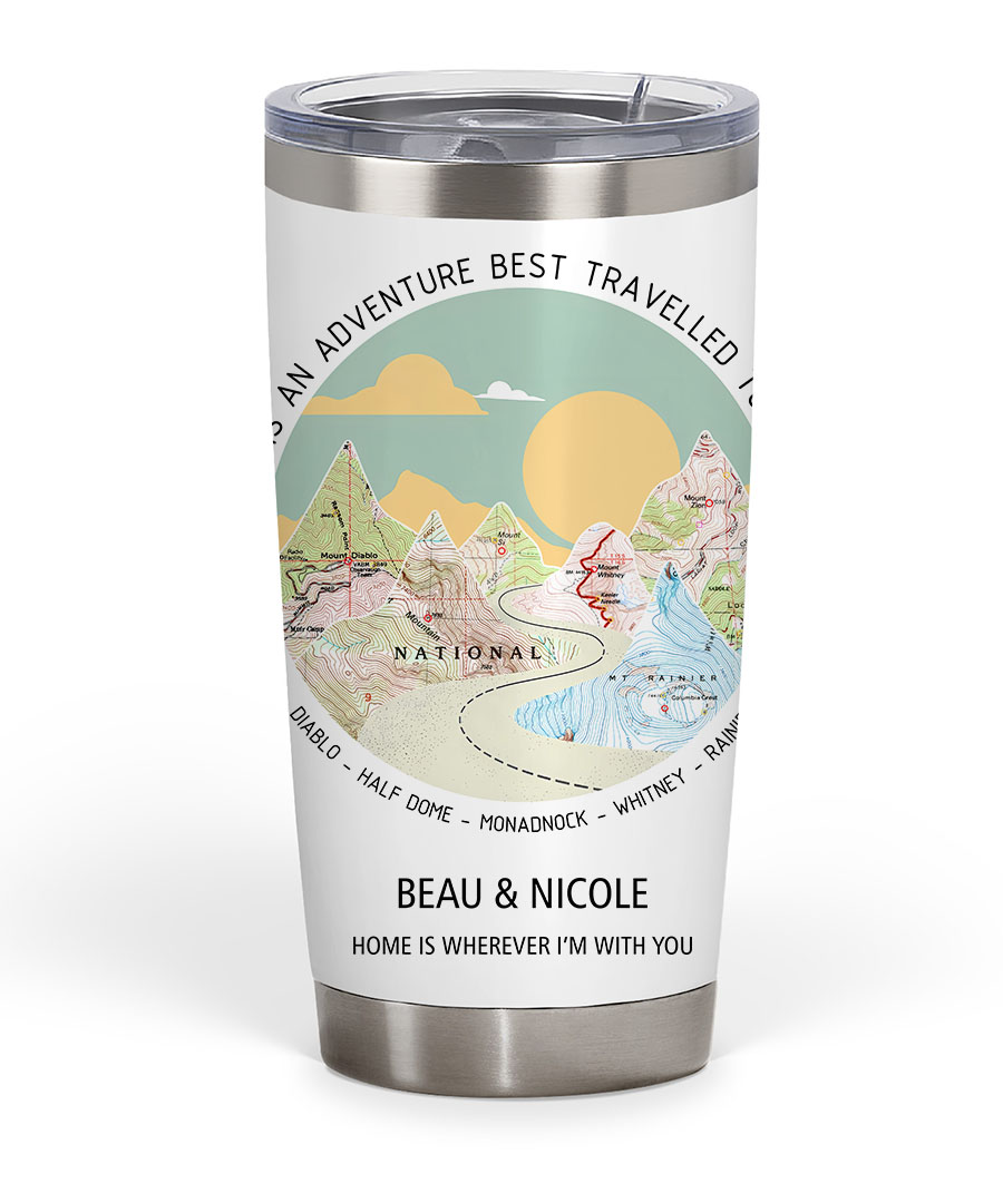 Personalized 20oz Fat Tumbler Same Design as Your Wall Art 20