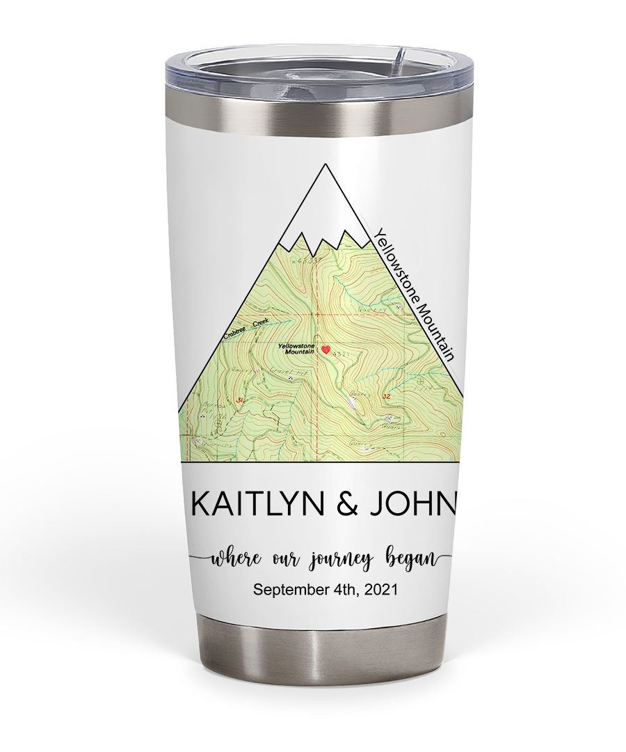 Personalized 20oz Fat Tumbler Same Design as Your Wall Art 22