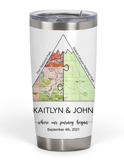 Personalized 20oz Fat Tumbler Same Design as Your Wall Art 21