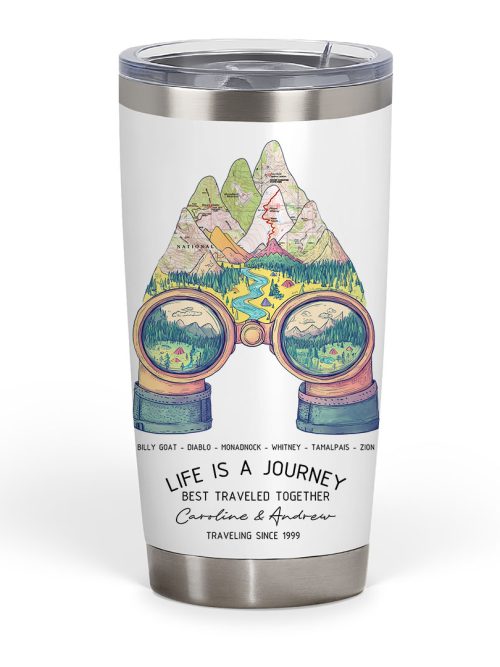 Personalized 20oz Fat Tumbler Same Design as Your Wall Art 10
