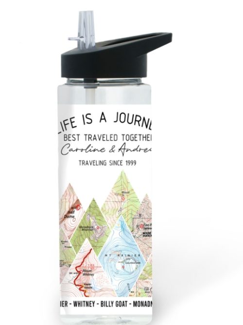 Personalized 25oz Acrylic Water Bottle Same Design as Your Wall Art 19