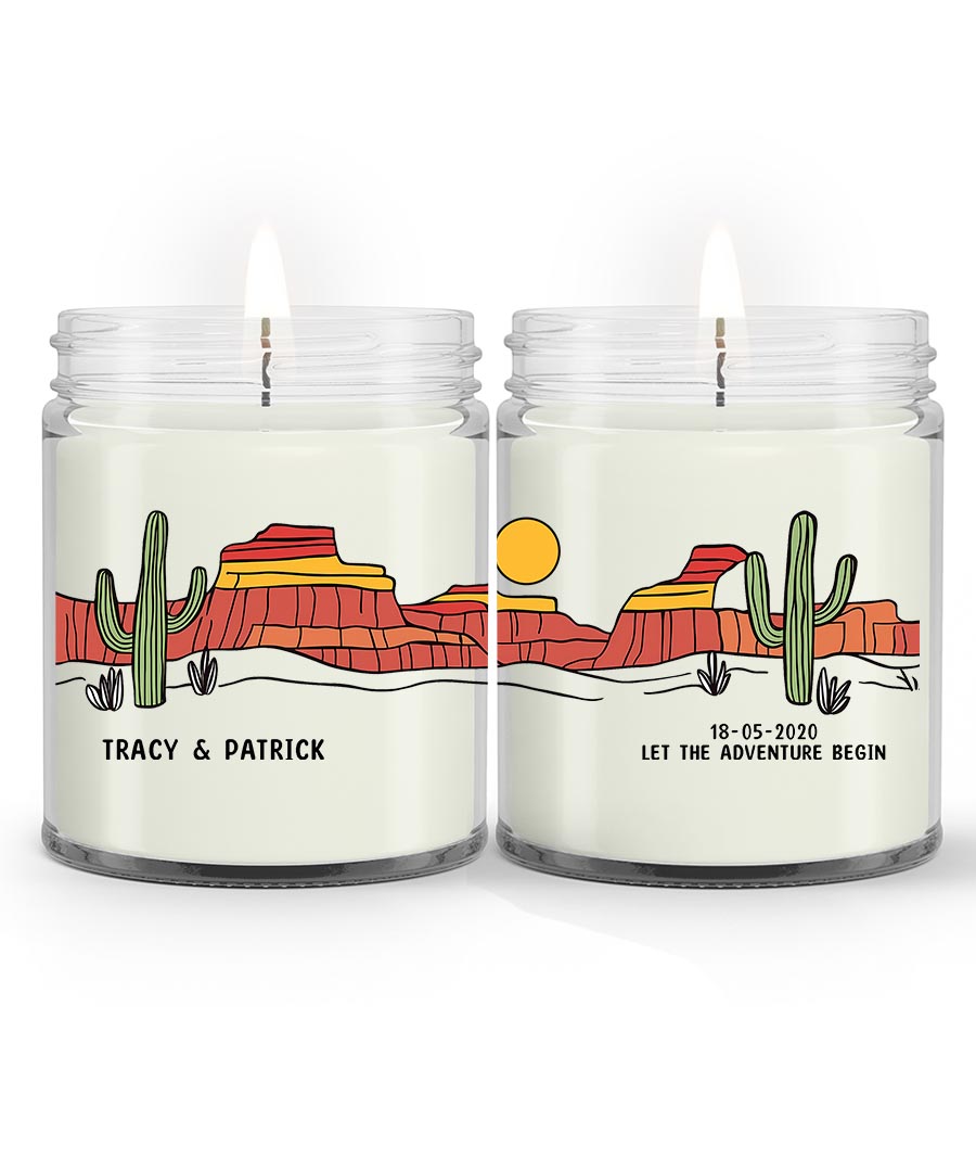 Personalized 16oz Soy Wax Candle Same Design as Your Wall Art 13