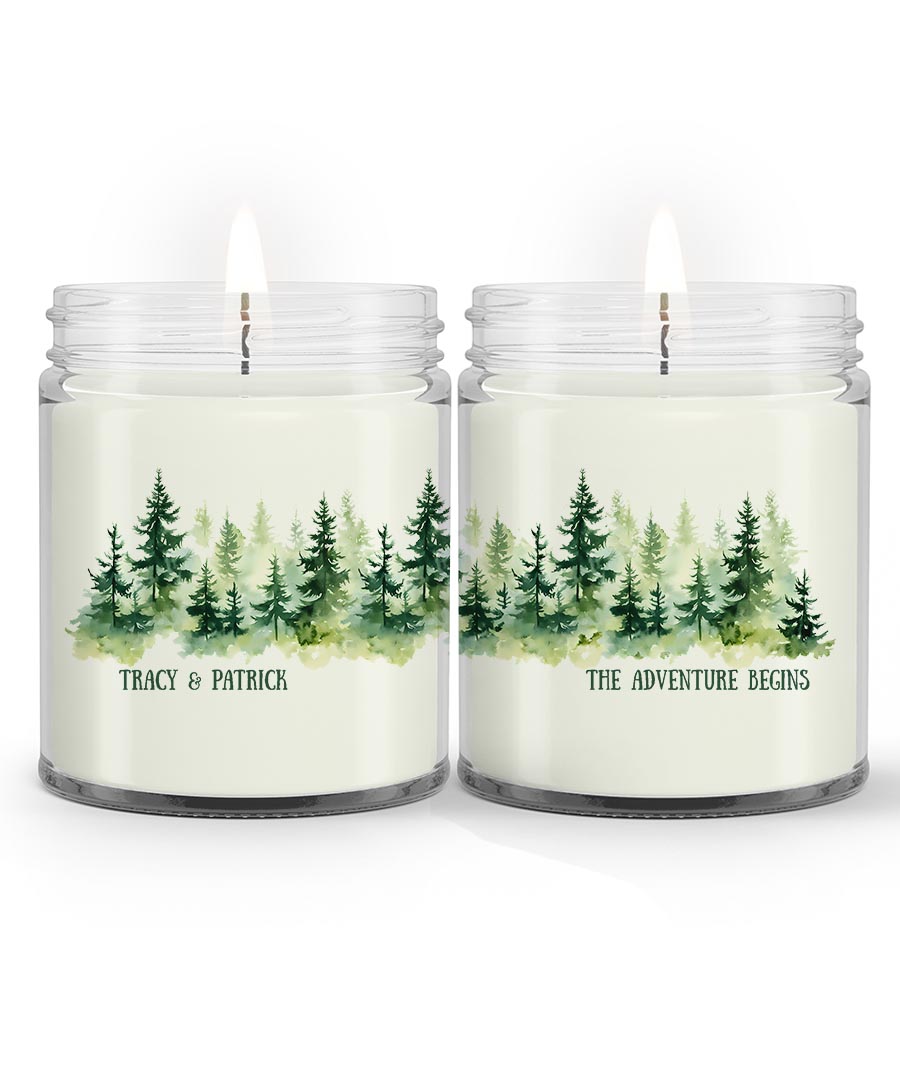 Personalized 16oz Soy Wax Candle Same Design as Your Wall Art 3