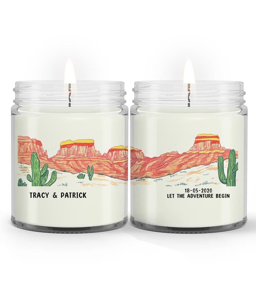 Personalized 16oz Soy Wax Candle Same Design as Your Wall Art 4