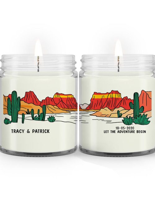 Personalized 16oz Soy Wax Candle Same Design as Your Wall Art 5