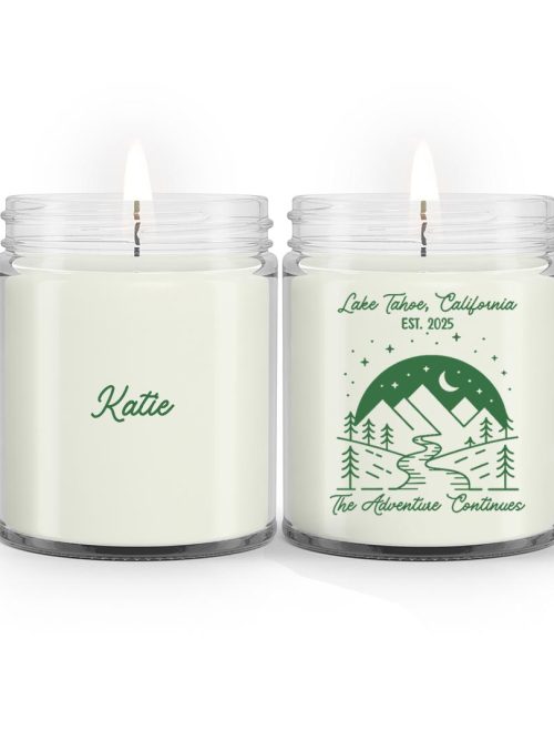 Personalized 16oz Soy Wax Candle Same Design as Your Wall Art 8