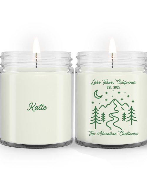 Personalized 16oz Soy Wax Candle Same Design as Your Wall Art 9