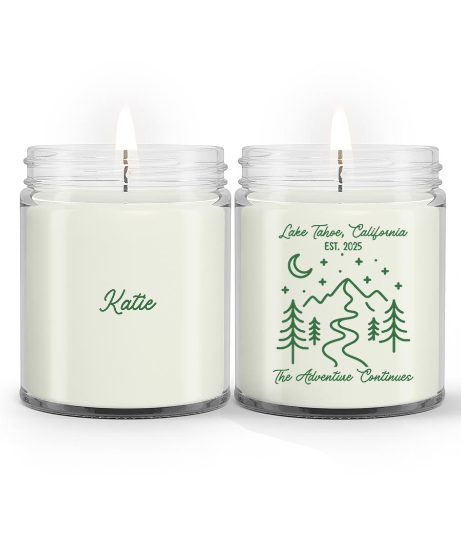 Personalized 16oz Soy Wax Candle Same Design as Your Wall Art 9