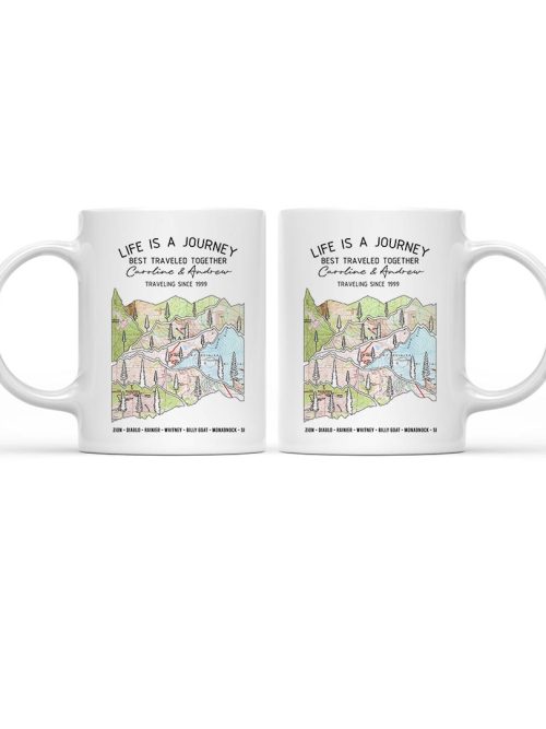 Personalized 15oz White Mug Same Design as Your Wall Art 7