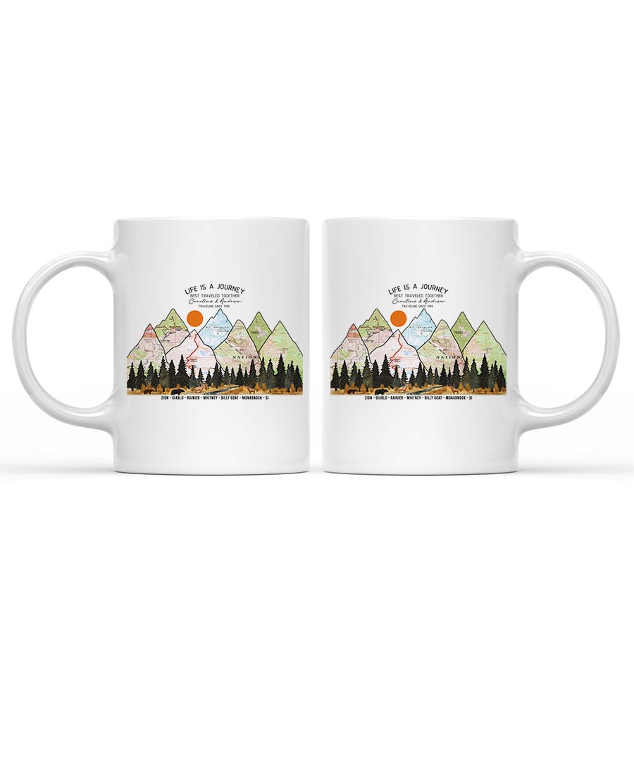 Personalized 15oz White Mug Same Design as Your Wall Art 15