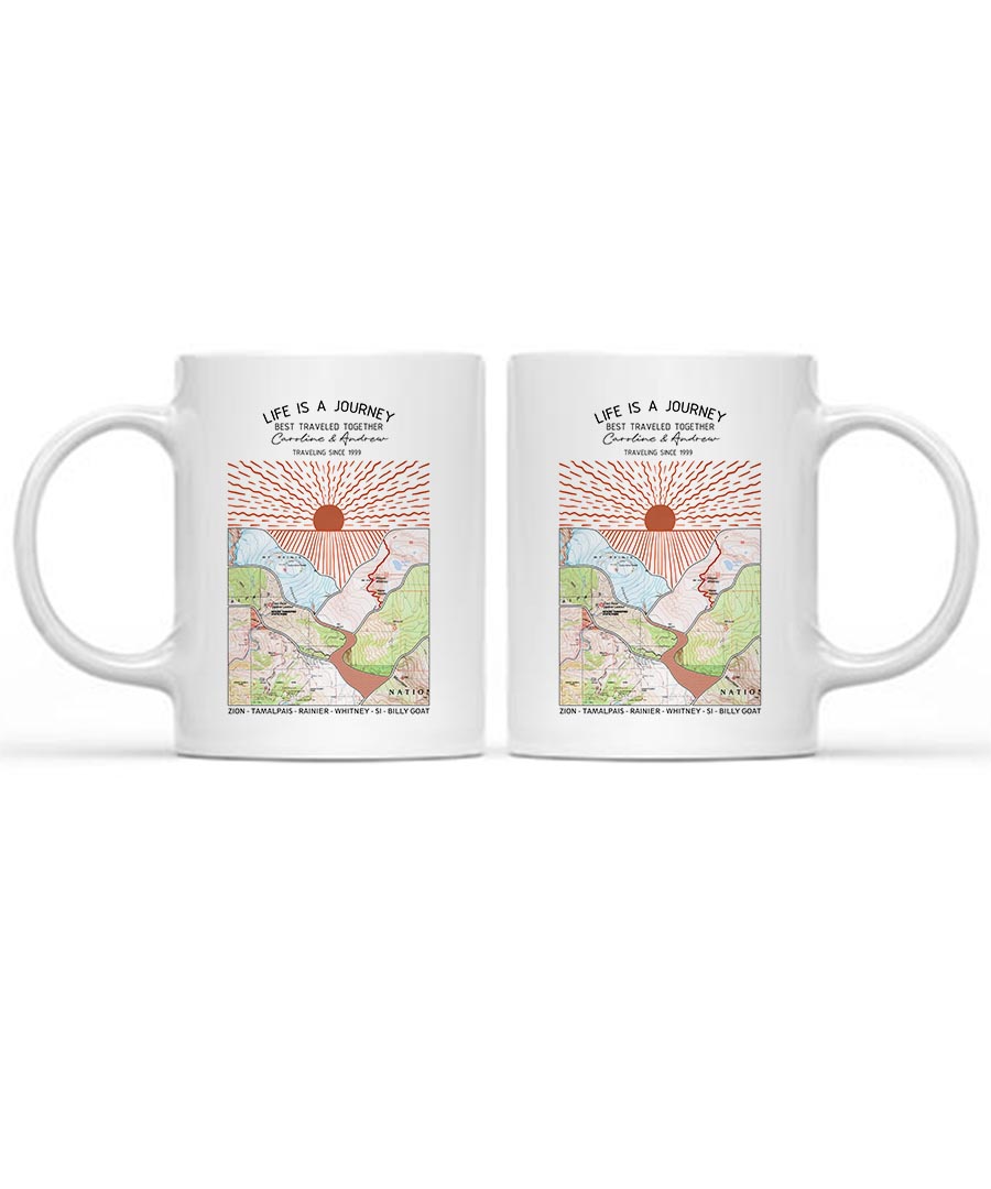 Personalized 15oz Sunshine White Mug Same Design as Your Wall Art 1