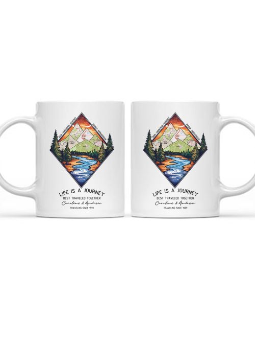 Personalized 15oz White Mug Same Design as Your Wall Art 11