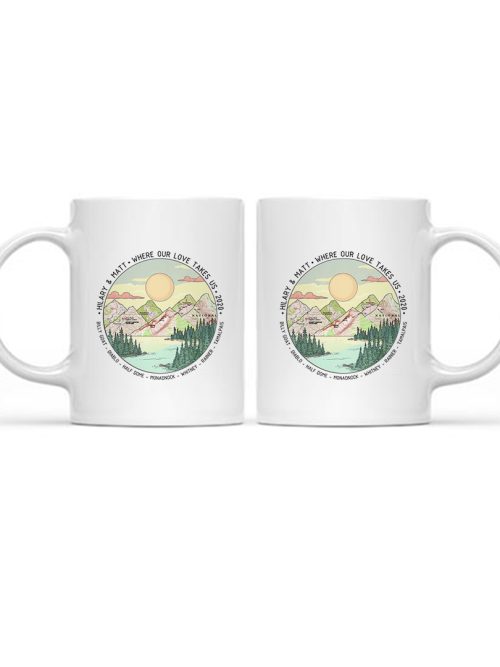 Personalized 15oz White Mug Same Design as Your Wall Art 18