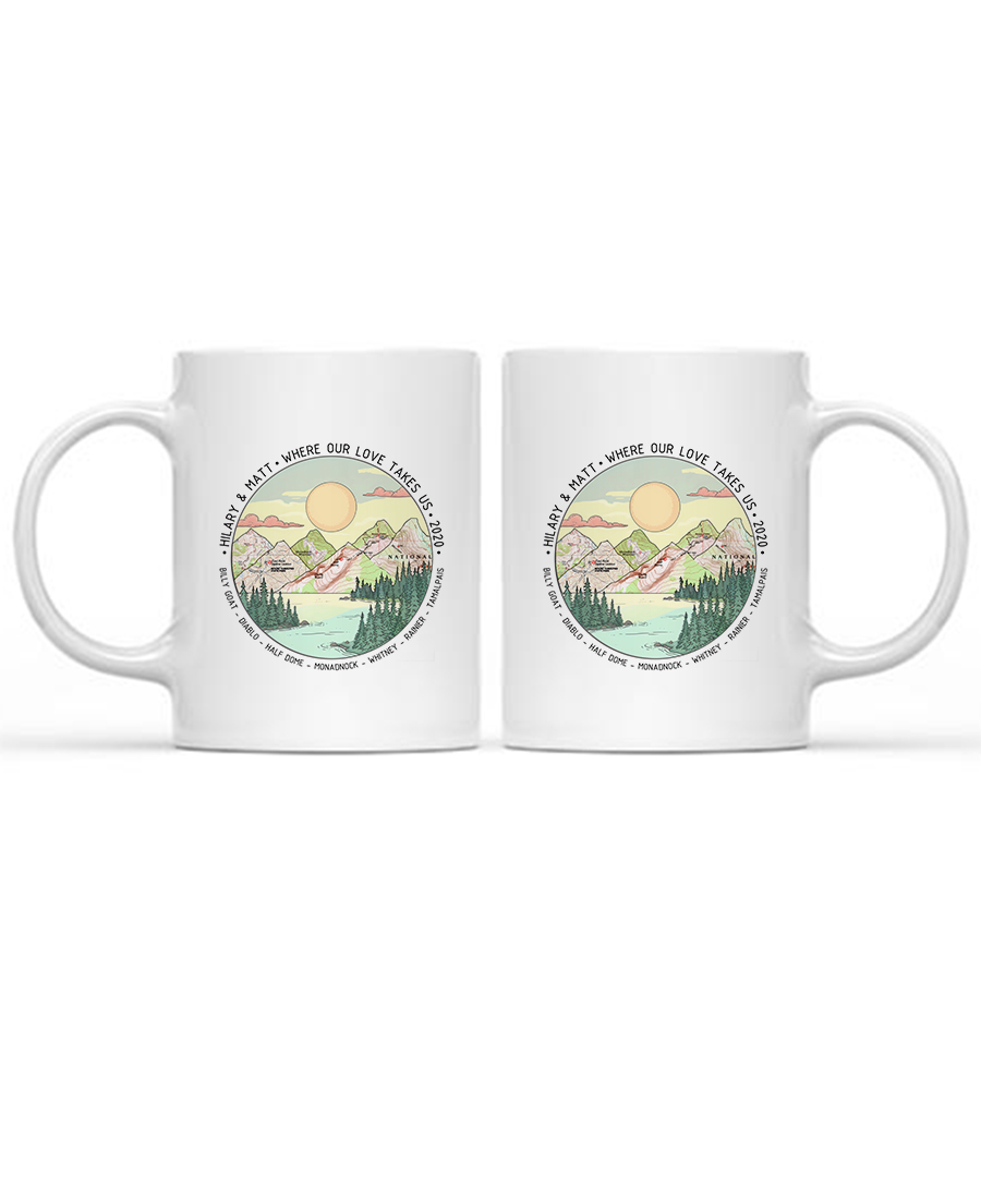 Personalized 15oz White Mug Same Design as Your Wall Art 18