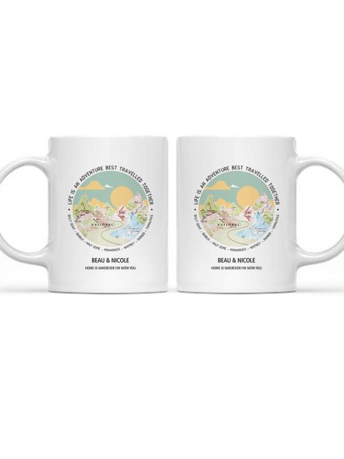 Personalized 15oz White Mug Same Design as Your Wall Art 8