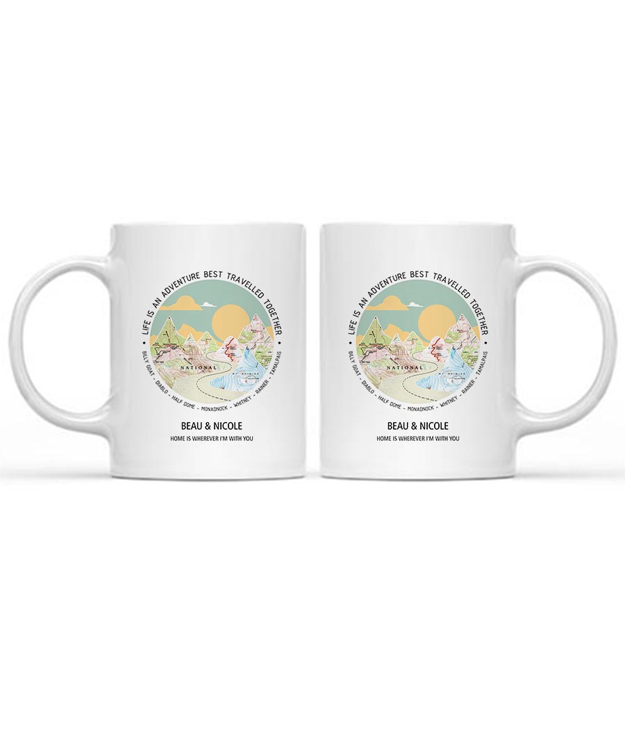 Personalized 15oz White Mug Same Design as Your Wall Art 8