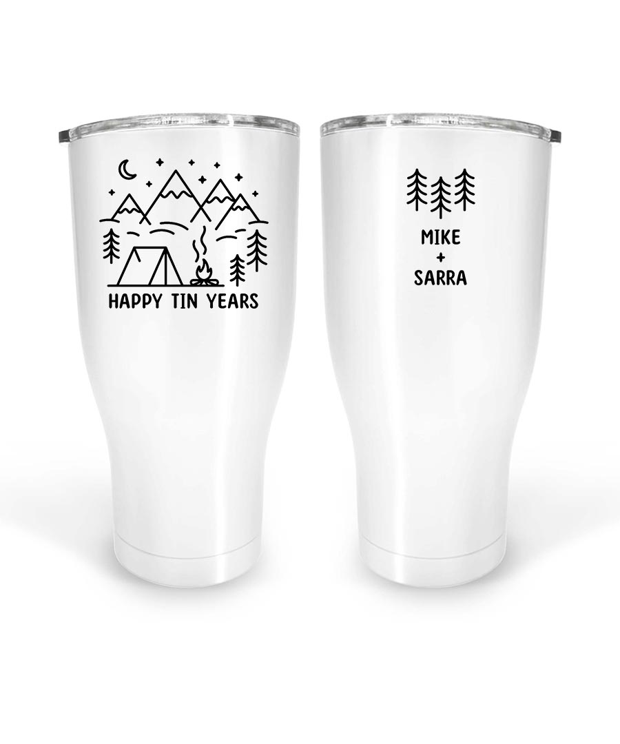 Wildtify Hiking Night Campfire Mountain Personalized Mug