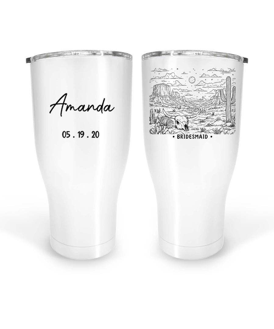 Wildtify Hiking Personalized Mug Cactus Desert Adventure