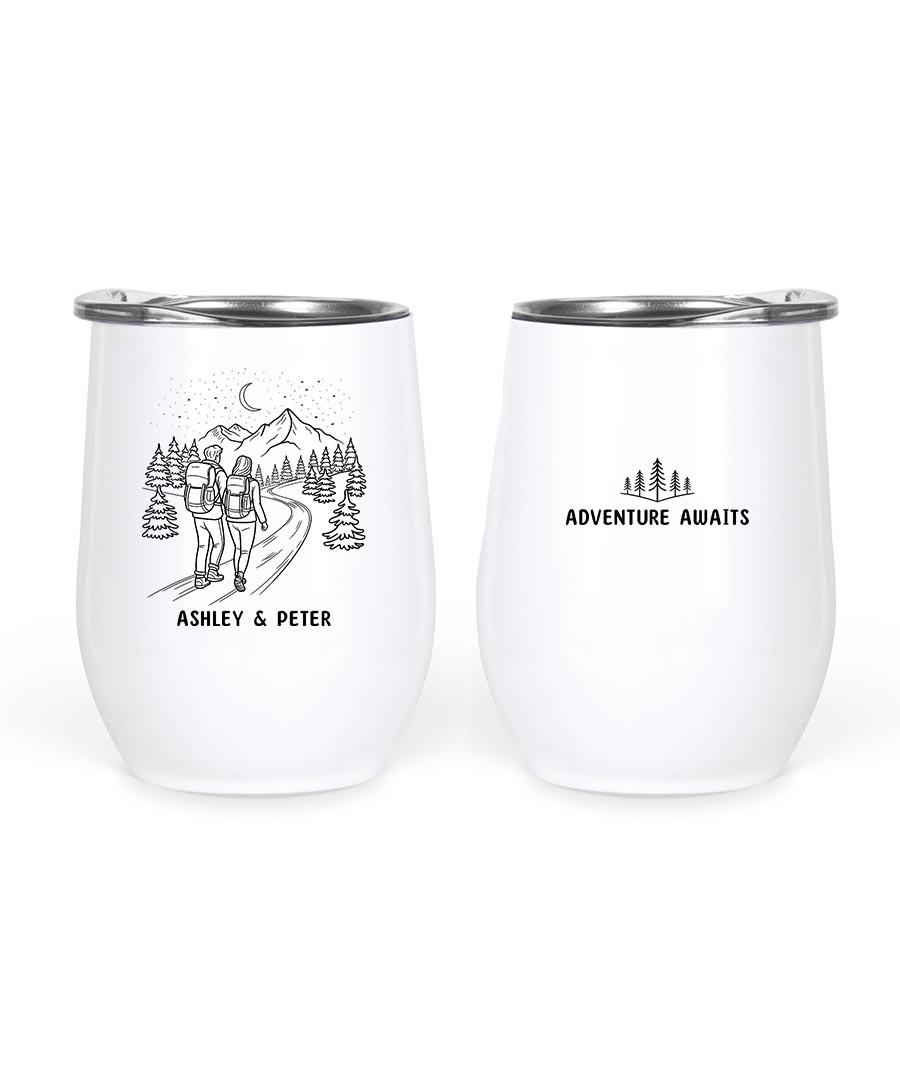 Wildtify Hiking Adventure Awaits Customized Mug