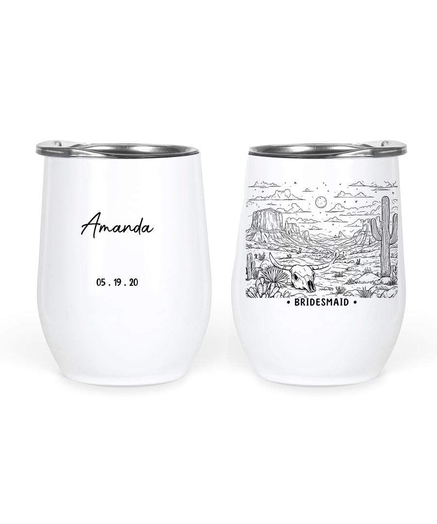 Wildtify Hiking Personalized Mug Cactus Desert Adventure