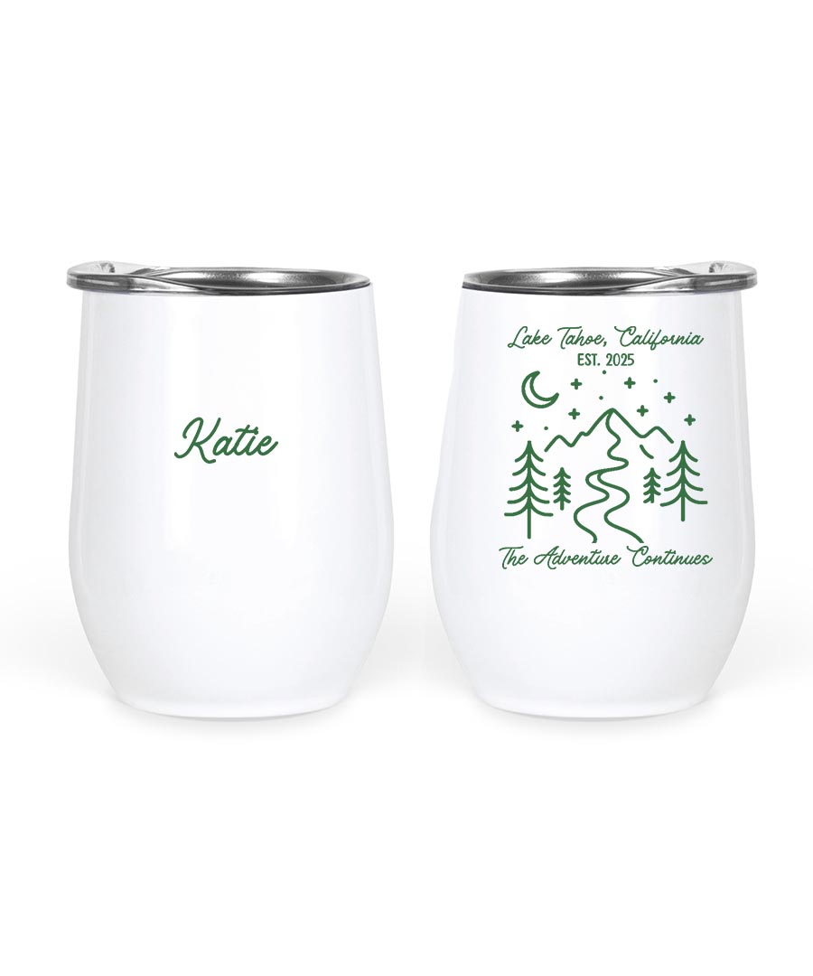 Wildtify Hiker Adventure In Mountain Night Customized Mug