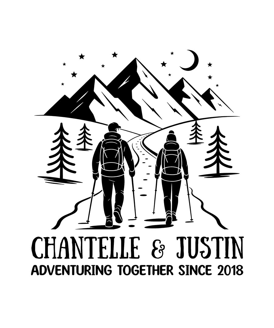 Wildtify Hiking Night Adventuring Together Since Personalized Mug