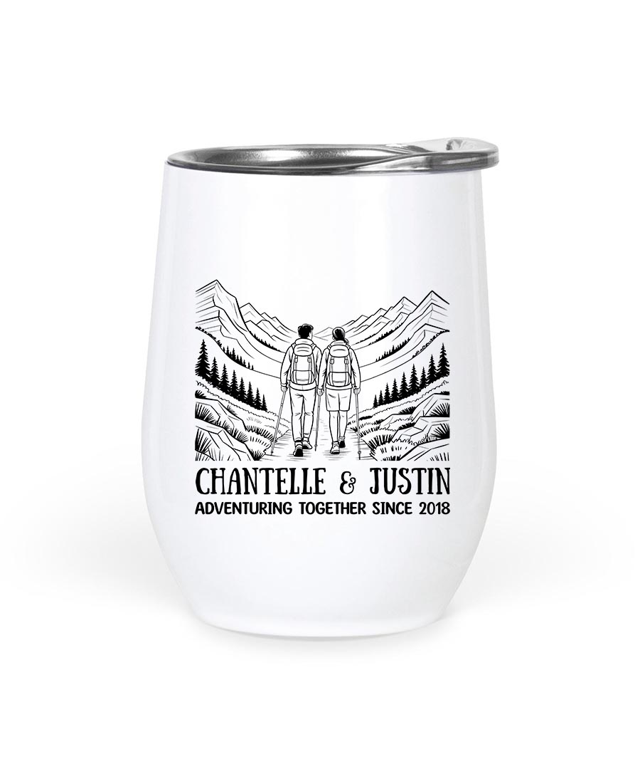 Wildtify Hiking Adventuring Together Since Customized Mug