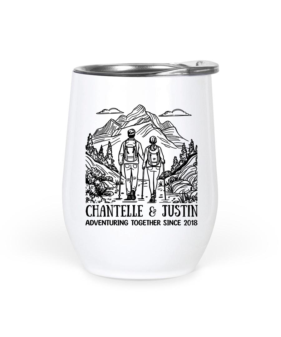 Wildtify Hiking Mountain Adventuring Together Since Customized Mug