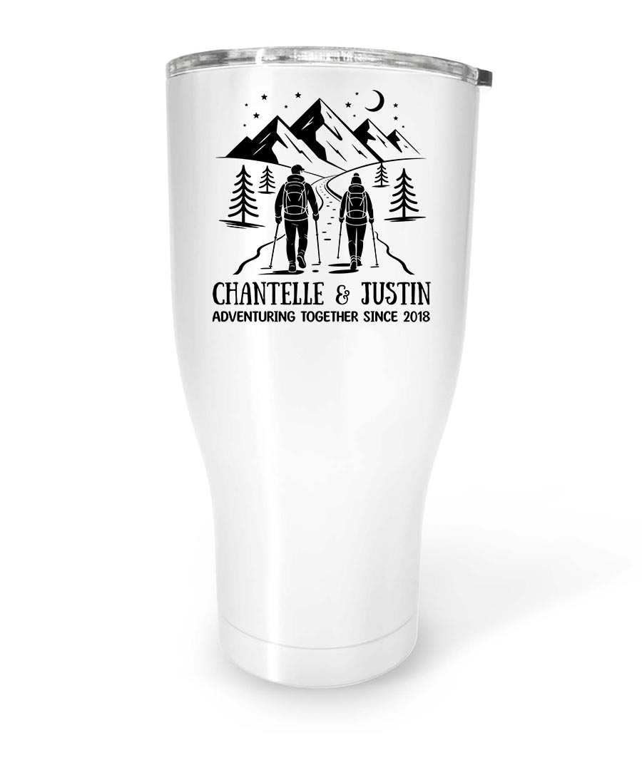 Wildtify Hiking Night Adventuring Together Since Personalized Mug