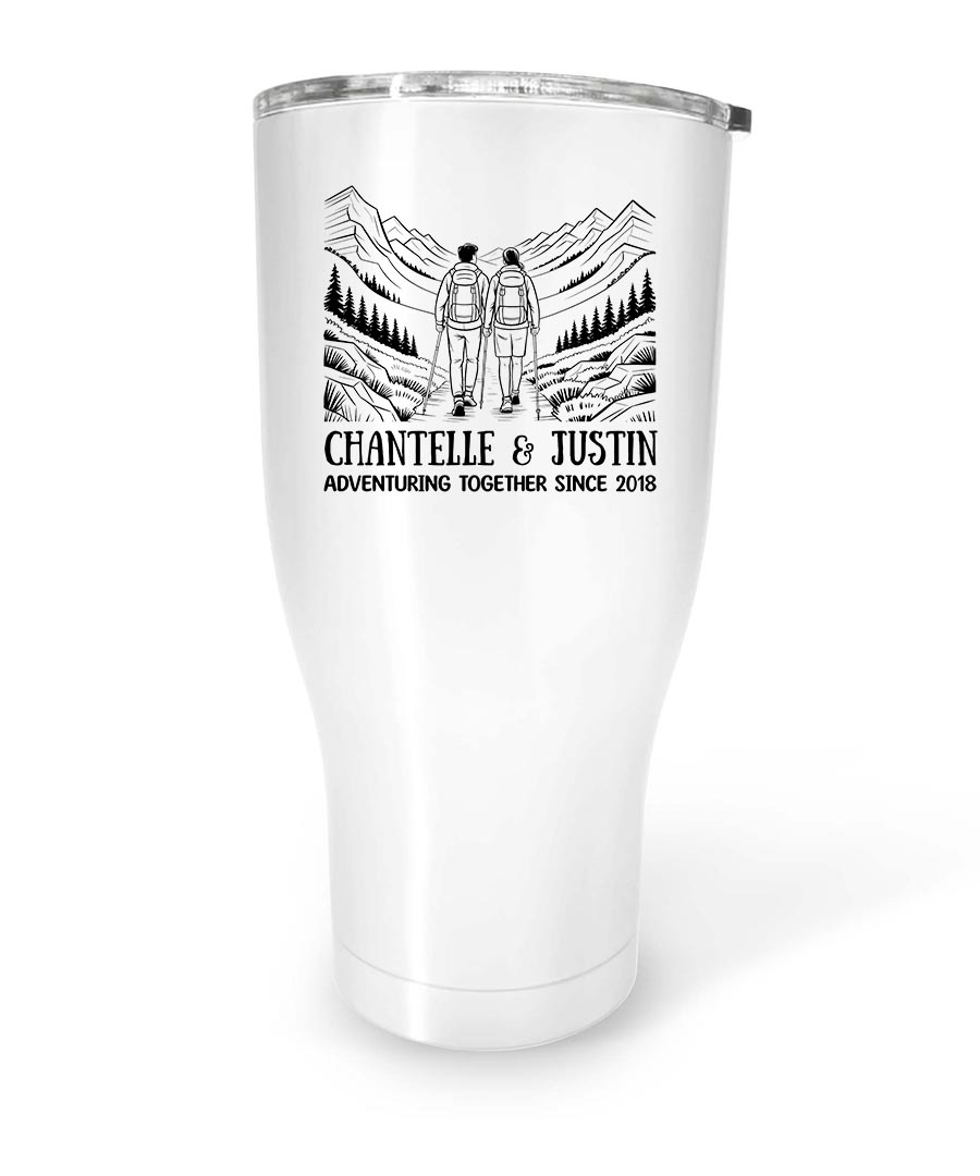 Wildtify Hiking Adventuring Together Since Customized Mug