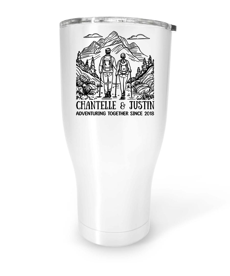 Wildtify Hiking Mountain Adventuring Together Since Customized Mug