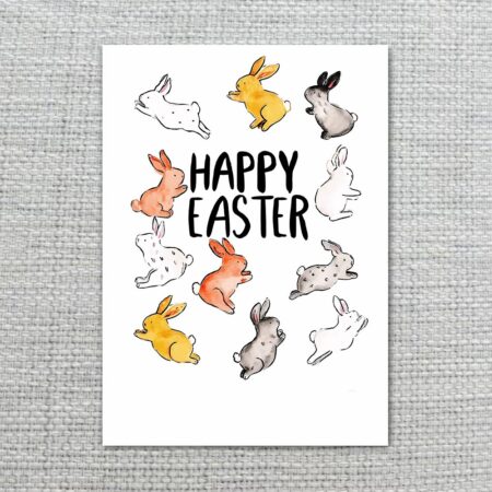 ColorfulRunningBunnyPatternCardPlayfulSpring2.jpg