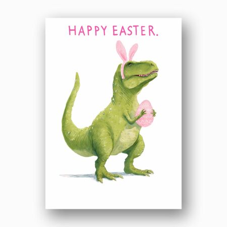 Cute Green Dinosaur Easter Greeting Rawr Some Holiday Editable Home Printing File