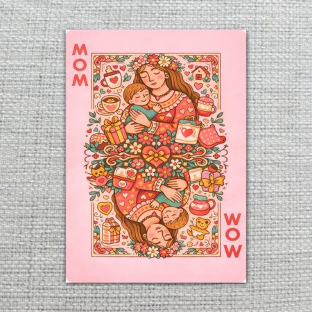 MomPlayingCardQueenDesignPinkOrnateIllustration2.jpg