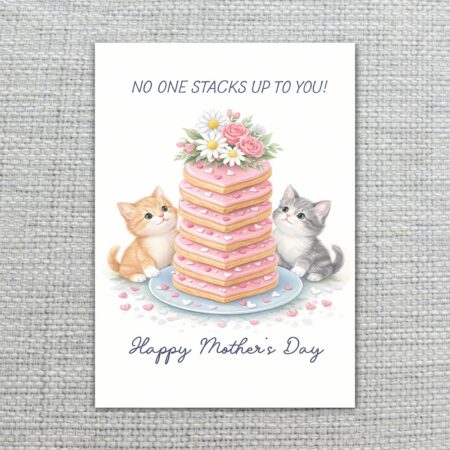 NoOneStacksUpToYouPinkCakeCatsFloralArt2.jpg