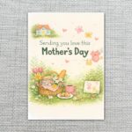 Sending You Love This Mothers Day Picnic Meadow Illustration Last Minute Digital Greeting