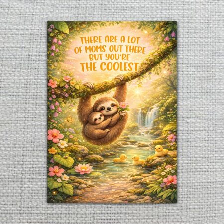 ThereAreALotOfMomsButYouAreTheCoolestSlothJungleForestWaterfall2.jpg