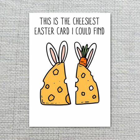 TwoCheeseSlicesBunnyEarsEasterCardCuteCheesiestPunArt2.jpg