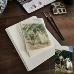 Custom Watercolor Portrait From Photo, Hand-Drawn Couple Anniversary Wedding Gift